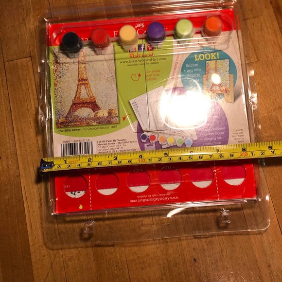 Faber-Castell Paint by Number Museum Series The Eiffel Tower Georges Seurat - Picture 5 of 5